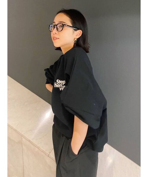 Ungrid（アングリッド）の「ラウンドフレーム伊達メガネ（サングラス・レディース・ブラック/ブラウン・FREE）」の6枚目の写真