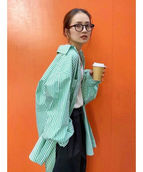 Ungrid（アングリッド）の「ラウンドフレーム伊達メガネ（サングラス・レディース・ブラック/ブラウン・FREE）」の13枚目の写真