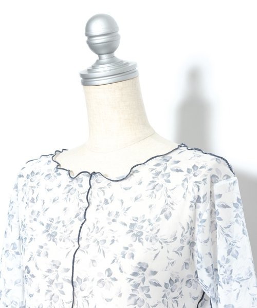 AS KNOW AS PINKY(アズノゥアズピンキー)の「シアーに花開くメロープルオーバー(Tシャツ/カットソー・レディース・ブラック/オレンジ・FREE)」の16枚目の写真