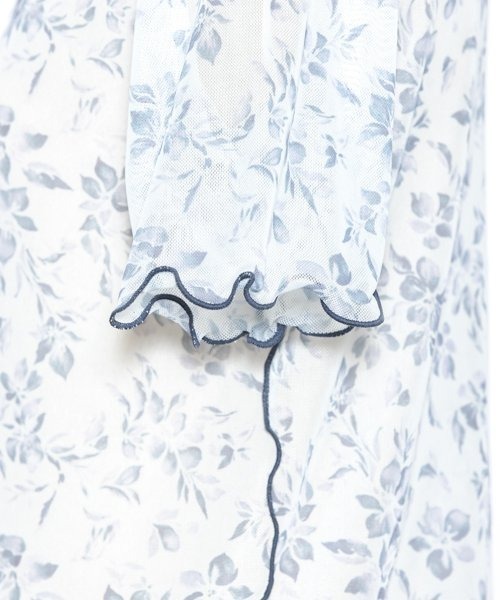 AS KNOW AS PINKY(アズノゥアズピンキー)の「シアーに花開くメロープルオーバー(Tシャツ/カットソー・レディース・ブラック/オレンジ・FREE)」の19枚目の写真