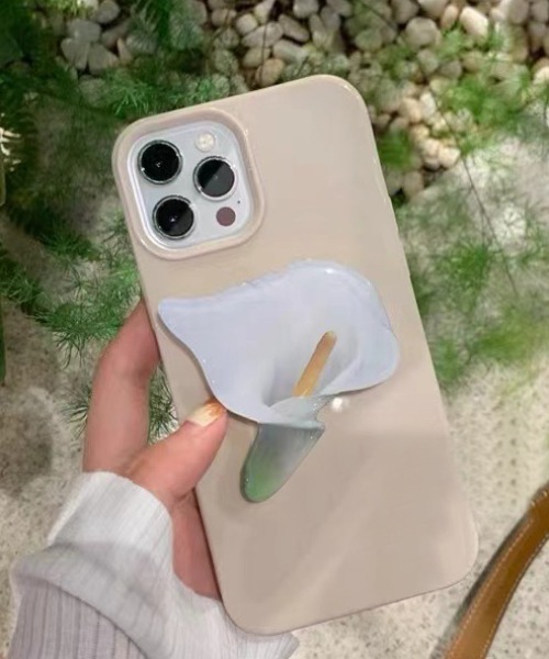 tolene(トレネ)の「フラワーグリップ / グリップトップ スマホカバー iPhoneケース ( 7 / 8 / SE2 / 11 / 11Pro / 11Pro max / 12 / 12pro / 12pro max / 12mini / 13 /13pro / 13promax )(スマホケース/カバー・レディース・A・K/F/C/H/J/D/B/I)」の7枚目の写真