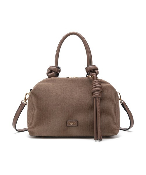 Ungrid(アングリッド)の「【Ungrid/アングリッド】ツイストタッセル コーデュロイ ボストンバッグ(ボストンバッグ・レディース・ブラック/カーキ/グレイッシュベージュ/ブラウン/ベージュ・FREE)」の22枚目の写真