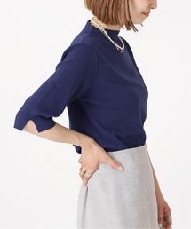 B.C STOCK | ソウバリ5分袖プルオーバー(ニット/セーター)