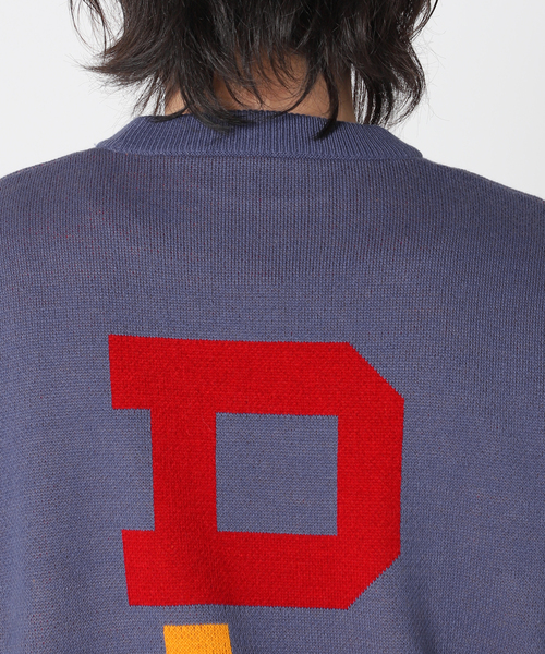 JOURNAL STANDARD(ジャーナルスタンダード)の「WEB限定【ddp×JOURNAL STANDARD】 別注ジャカードクルーネックニット(ニット/セーター・メンズ・ナチュラル/ブラック/ネイビー・MEDIUM/LARGE)」の7枚目の写真