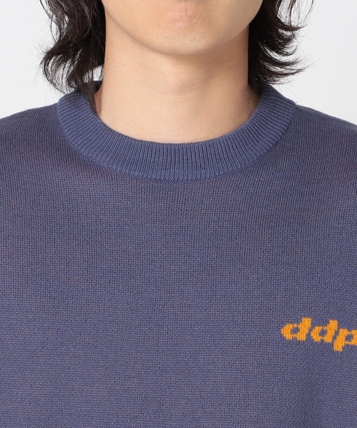 JOURNAL STANDARD(ジャーナルスタンダード)の「WEB限定【ddp×JOURNAL STANDARD】 別注ジャカードクルーネックニット(ニット/セーター・メンズ・ナチュラル/ブラック/ネイビー・MEDIUM/LARGE)」の8枚目の写真