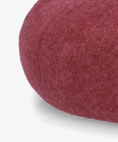 kaorinomori(カオリノモリ)の「kaorinomori ディブベレー(ハンチング/ベレー帽・レディース・ホワイト/ブラック/ベージュ/ピンク/ブルー/ダークパープル・M/57.5cm)」の21枚目の写真