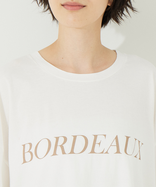 Rouge vif（ルージュヴィフ）の「FLAVOR TEE 別注Tシャツ（Tシャツ/カットソー・レディース・ホワイト/ベージュ・フリー）」の8枚目の写真