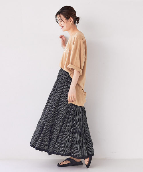 Rouge vif（ルージュヴィフ）の「FLAVOR TEE 別注Tシャツ（Tシャツ/カットソー・レディース・ホワイト/ベージュ・フリー）」の14枚目の写真