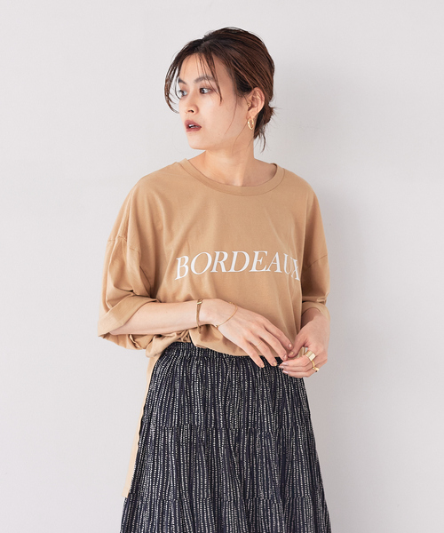 Rouge vif（ルージュヴィフ）の「FLAVOR TEE 別注Tシャツ（Tシャツ/カットソー・レディース・ホワイト/ベージュ・フリー）」の19枚目の写真