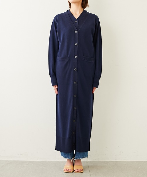 GALLARDAGALANTE <CEPIE.> シアー ワンピース ネイビー GALLARDAGALANTE(ガリャルダガランテ)の【Marisol別注】【CEPIE