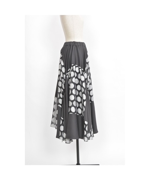 gomme（ゴム）の「エクセルツイル チェッカードスカート（スカート