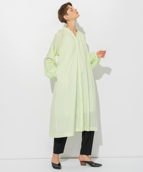 N.O.R.C（ノーク）の「カットワーク刺繍ワンピース（ワンピース・レディース・ライラック/ライトグリーン/オレンジ/ブラック・S/M）」の8枚目の写真