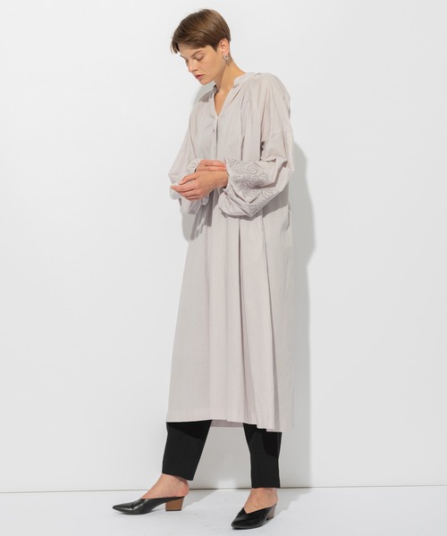 N.O.R.C（ノーク）の「カットワーク刺繍ワンピース（ワンピース・レディース・ライラック/ライトグリーン/オレンジ/ブラック・S/M）」の21枚目の写真