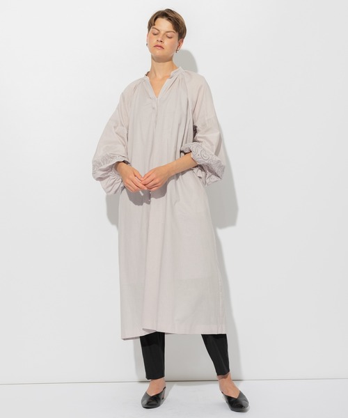 N.O.R.C（ノーク）の「カットワーク刺繍ワンピース（ワンピース・レディース・ライラック/ライトグリーン/オレンジ/ブラック・S/M）」の18枚目の写真