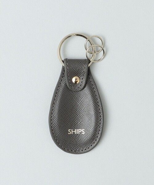 SHIPS: SAFFIANO LEATHER シューホーン キーホルダー（キーホルダー