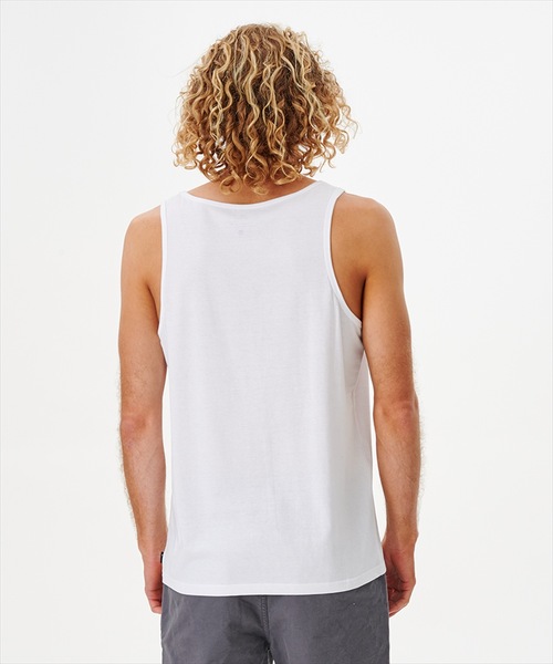 rip curl（リップカール）の「【RIPCURL（リップカール）】MADE FOR TANK/プリントタンクトップ・ノースリーブ（タンクトップ・メンズ・ホワイト/ブラック系その他/グレー系その他・SMALL/MEDIUM/LARGE/X-LARGE/X-SMALL）」の4枚目の写真