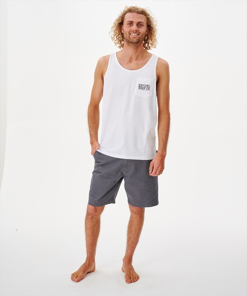 rip curl（リップカール）の「【RIPCURL（リップカール）】MADE FOR TANK/プリントタンクトップ・ノースリーブ（タンクトップ・メンズ・ホワイト/ブラック系その他/グレー系その他・SMALL/MEDIUM/LARGE/X-LARGE/X-SMALL）」の5枚目の写真