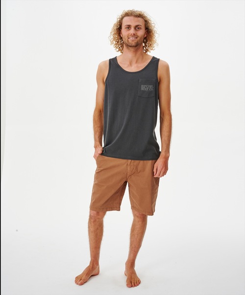 rip curl（リップカール）の「【RIPCURL（リップカール）】MADE FOR TANK/プリントタンクトップ・ノースリーブ（タンクトップ・メンズ・ホワイト/ブラック系その他/グレー系その他・SMALL/MEDIUM/LARGE/X-LARGE/X-SMALL）」の6枚目の写真