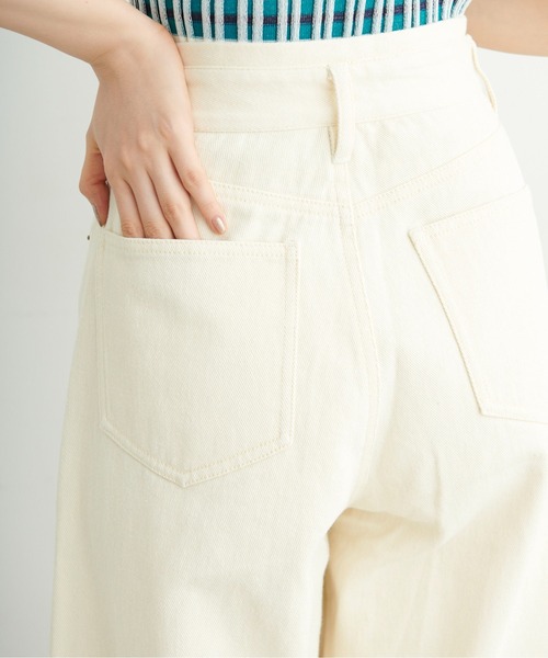 FREE'S MART（フリーズマート）の「◆デニムエッグパンツ（デニムパンツ・レディース・ネイビー/ホワイト/ライトインディゴブルー・SMALL/MEDIUM）」の20枚目の写真