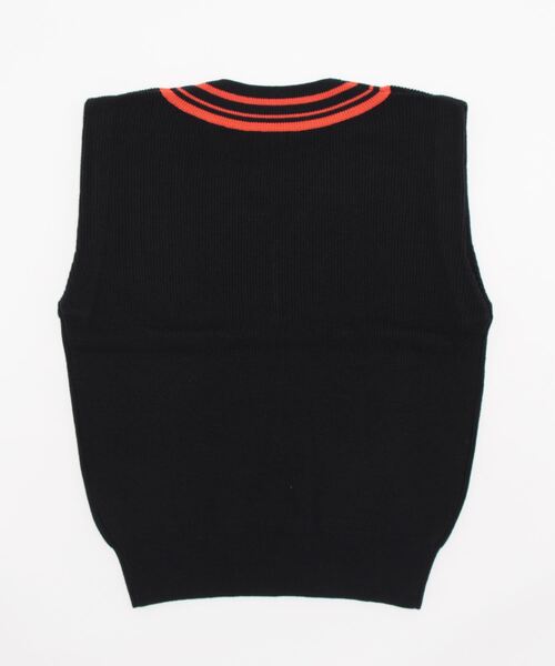 journal standard L'essage（ジャーナルスタンダードレサージュ）の「COラインベスト（ベスト・レディース・ネイビー/アイボリー・FREE）」の12枚目の写真