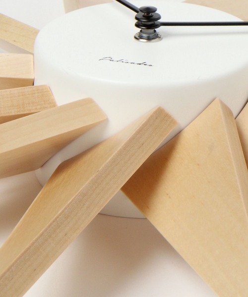 BAYFLOW（ベイフロー）の「フェルマークロック（掛け時計・レディース・ナチュラル・0）」の4枚目の写真