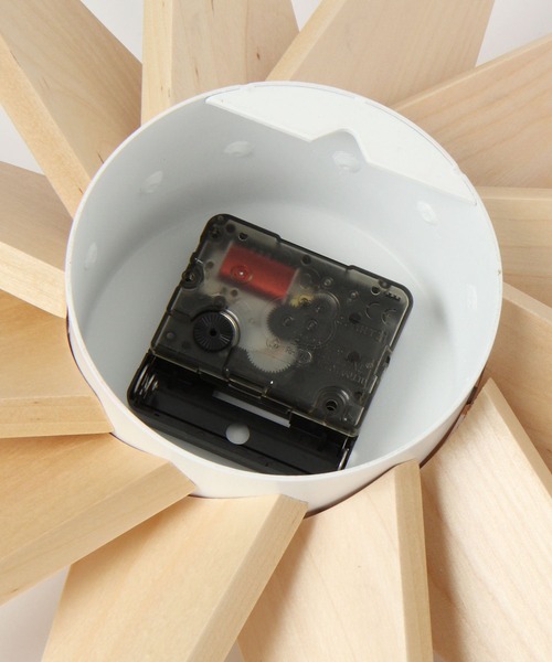 BAYFLOW（ベイフロー）の「フェルマークロック（掛け時計・レディース・ナチュラル・0）」の5枚目の写真