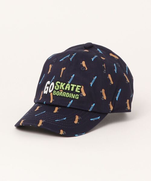 MPS（エムピーエス）の「【MPS】スケート柄モチーフキャップ（キャップ・キッズ・ネイビー/ブラック×ホワイト・フリー）」の7枚目の写真