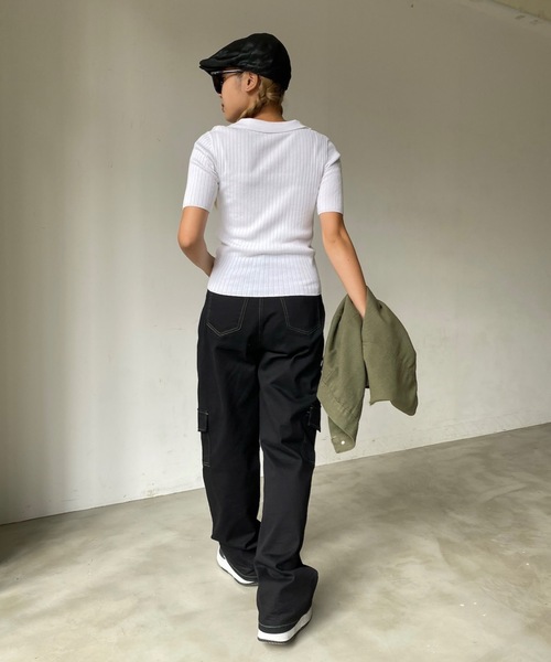 SHAGGIE(シャギー)の「スウェードハンチング帽(ハンチング/ベレー帽・レディース・ブラック/ブラウン・FREE)」の11枚目の写真