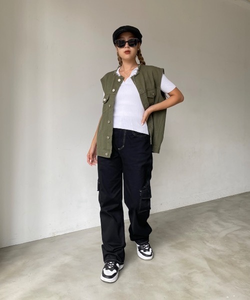 SHAGGIE(シャギー)の「スウェードハンチング帽(ハンチング/ベレー帽・レディース・ブラック/ブラウン・FREE)」の9枚目の写真