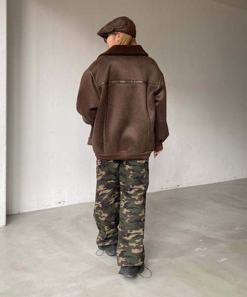 SHAGGIE(シャギー)の「スウェードハンチング帽(ハンチング/ベレー帽・レディース・ブラック/ブラウン・FREE)」の17枚目の写真