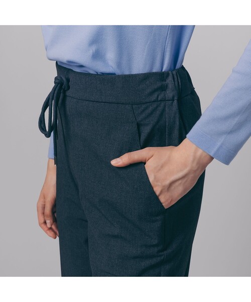 LACOSTE(ラコステ)の「イージーリラックスワイドパンツ(その他パンツ・レディース・ブラック/グレー・34/36/40/38)」の15枚目の写真