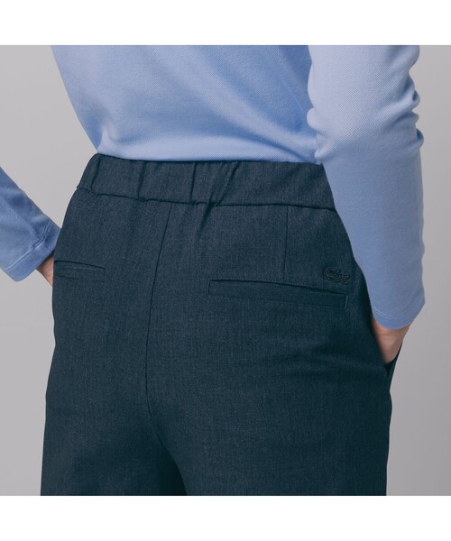 LACOSTE(ラコステ)の「イージーリラックスワイドパンツ(その他パンツ・レディース・ブラック/グレー・34/36/40/38)」の16枚目の写真