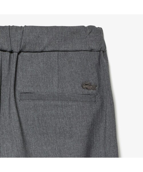 LACOSTE(ラコステ)の「イージーリラックスワイドパンツ(その他パンツ・レディース・ブラック/グレー・34/36/40/38)」の21枚目の写真