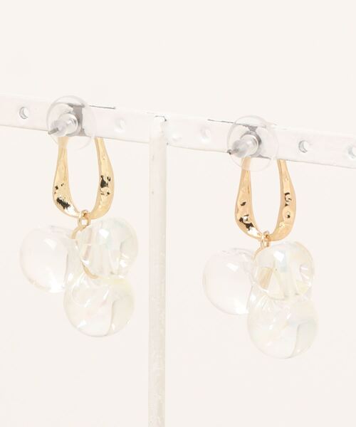 tone（トーン）の「【Agaro】No.172　フープピアス　つぶつぶ(MA)（ピアス（両耳用）・レディース・ゴールド/シルバー/ゴールド系その他/シルバー系その他・FREE）」の6枚目の写真