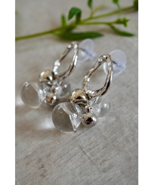 tone（トーン）の「【Agaro】No.172　フープピアス　つぶつぶ(MA)（ピアス（両耳用）・レディース・ゴールド/シルバー/ゴールド系その他/シルバー系その他・FREE）」の14枚目の写真