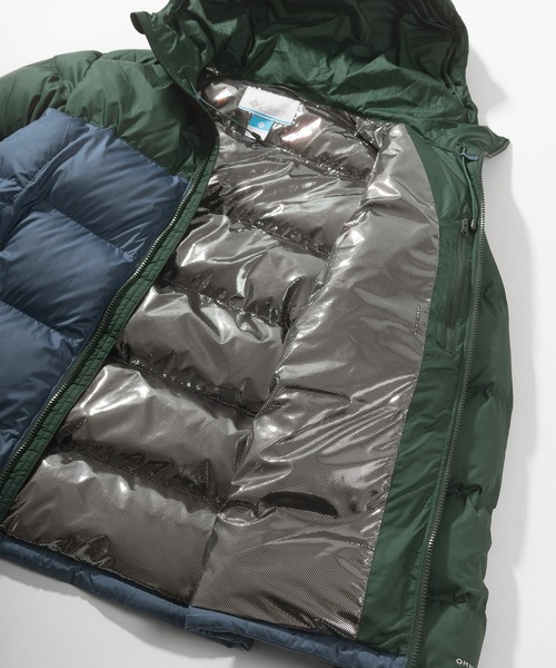 Columbia（コロンビア）の「【Columbia/コロンビア】PIKE LAKE HOODED JACKET フードダウンジャケット/ナイロンジャケット/WE0020（ダウンジャケット/コート・メンズ・ブラック/グレイッシュベージュ/オリーブ/ネイビー・S/M/L/XL）」の8枚目の写真