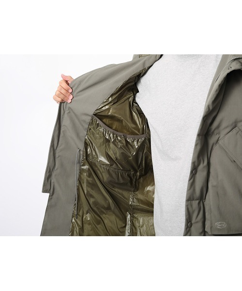 Snow Peak（スノーピーク）の「TAKIBI Down Coat（ダウンジャケット/コート・メンズ・ブラック/カーキ・MEDIUM/LARGE/1/X-LARGE/SMALL）」の22枚目の写真