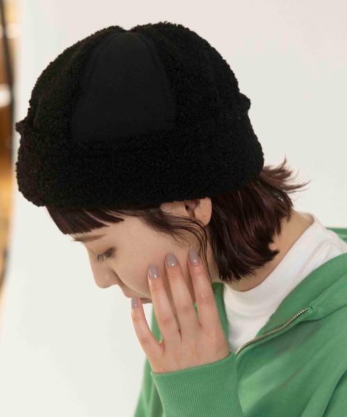 CONTROL FREAK / CTFK（コントロールフリーク）の「CONTROL FREAK(コントロールフリーク)パッチフェイクボアワッチ（キャップ・レディース・ブラック/パープル/ブラウン/アイボリー・FREE）」の16枚目の写真