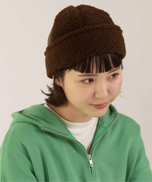 CONTROL FREAK / CTFK（コントロールフリーク）の「CONTROL FREAK(コントロールフリーク)パッチフェイクボアワッチ（キャップ・レディース・ブラック/パープル/ブラウン/アイボリー・FREE）」の19枚目の写真