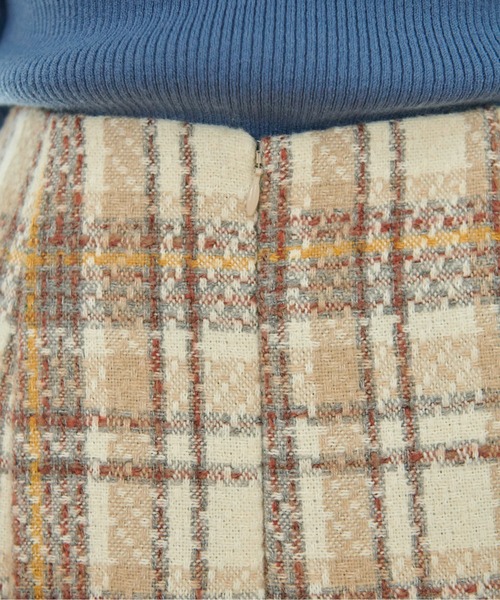 FREE'S MART(フリーズマート)の「◆ツイードチェックマーメイドスカート(スカート・レディース・ベージュ系その他/グリーン系その他/イエロー系その他・X-SMALL/MEDIUM/SMALL)」の20枚目の写真