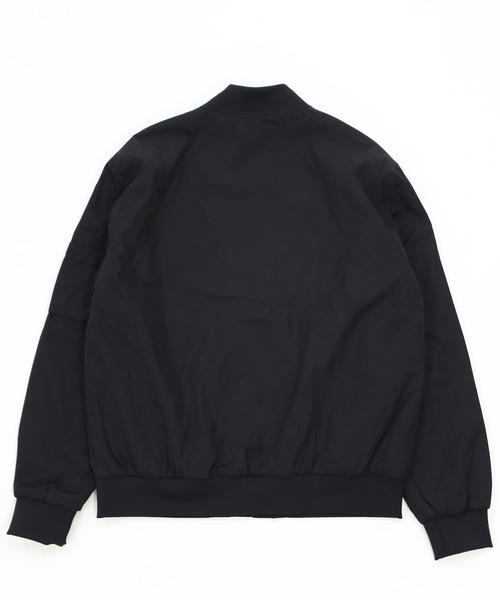 GIORDANO（ジョルダーノ）の「[ GIORDANO ]パデッドMA-1ジャケット (ユニセックス)（MA-1・レディース・グリーン/ネイビー/ブラック・MEDIUM/LARGE/X-LARGE/SMALL）」の11枚目の写真