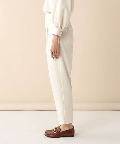 NOLLEY’S（ノーリーズ）の「ウォッシャブルピンヘッドタックパンツ（その他パンツ・レディース・ブルー系その他7/ブラウン系その他3/オフホワイト・34/36/38）」の22枚目の写真
