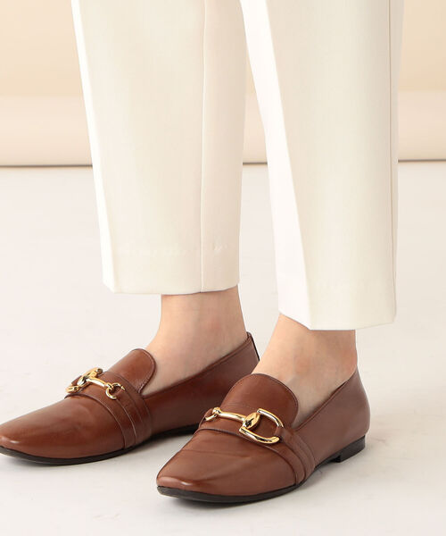 NOLLEY’S（ノーリーズ）の「ウォッシャブルピンヘッドタックパンツ（その他パンツ・レディース・ブルー系その他7/ブラウン系その他3/オフホワイト・34/36/38）」の6枚目の写真