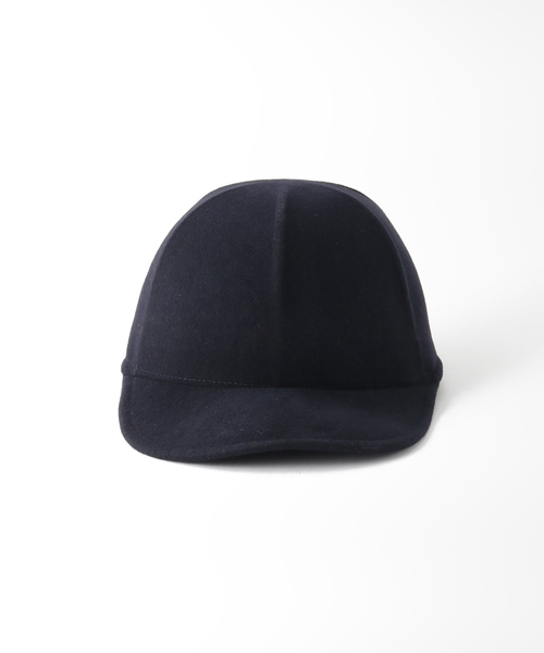 JOURNAL STANDARD relume（ジャーナルスタンダード　レリューム）の「【Benelli Montacone/ベネリ モンタコーネ】フェルトCAP：キャップ（ハット・レディース・ネイビー・FREE）」の2枚目の写真