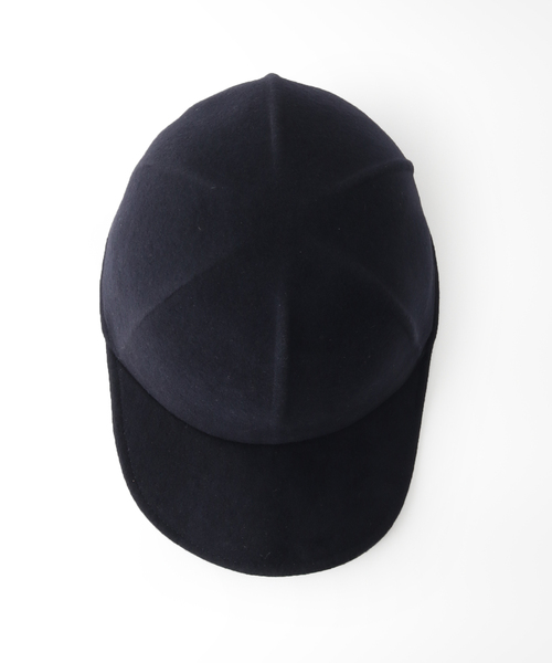 JOURNAL STANDARD relume（ジャーナルスタンダード　レリューム）の「【Benelli Montacone/ベネリ モンタコーネ】フェルトCAP：キャップ（ハット・レディース・ネイビー・FREE）」の6枚目の写真
