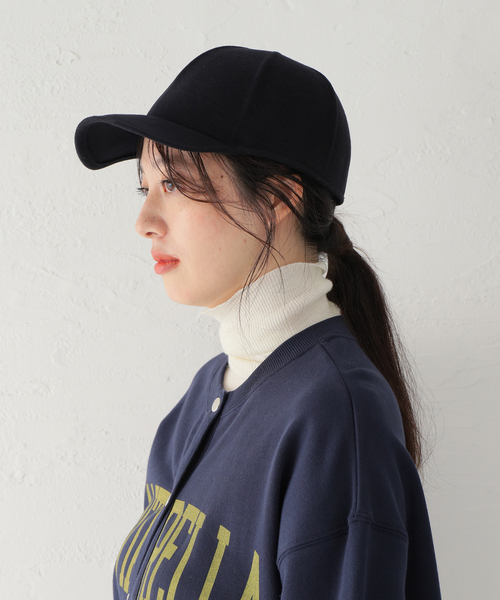 JOURNAL STANDARD relume（ジャーナルスタンダード　レリューム）の「【Benelli Montacone/ベネリ モンタコーネ】フェルトCAP：キャップ（ハット・レディース・ネイビー・FREE）」の14枚目の写真