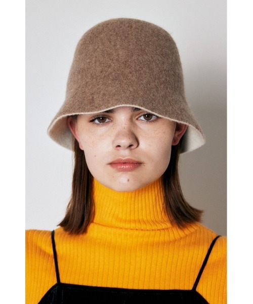 MOUSSY(マウジー)の「REVERSIBLE BUCKET ハット(ハット・レディース・ブラック/ベージュ・FREE)」の3枚目の写真