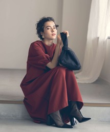 kaene | チュールドッキングハンドバッグ(ハンドバッグ)