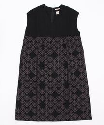 TSUHARU by Samansa Mos2 | フォレスト柄刺繍ノースリワンピース(ワンピース)