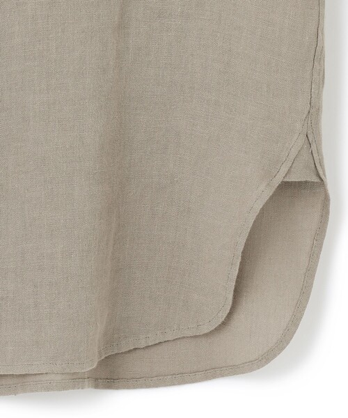 23区 ニジュウサンク LIBECO ベーシック シャツ リネン100% LIBECO ベーシック シャツ（シャツ/ブラウス）｜23区（ニジュウ
